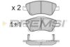 BREMSI BP3339 Brake Pad Set, disc brake